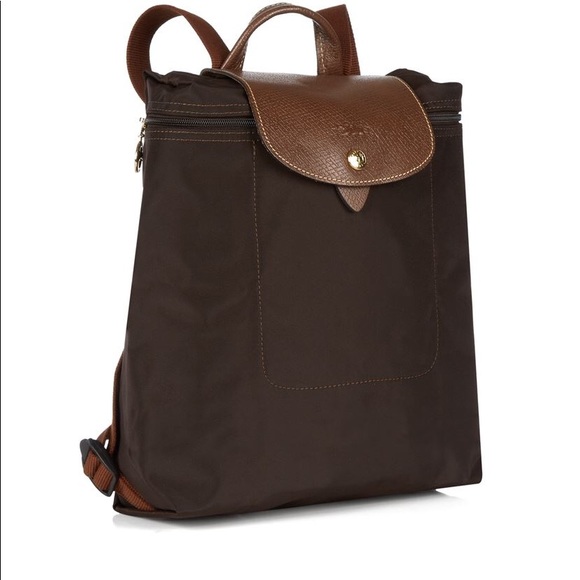 longchamp backpack brown